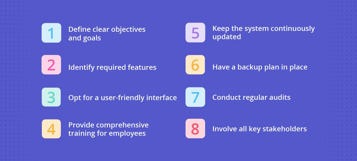 Best practices for implementing a call center knowledge management system.